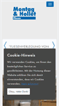 Mobile Screenshot of fliesen-montag-hollet.de